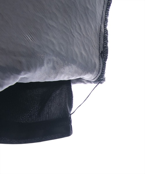 clear（クリア）の「ウエストリブ花柄ジャガードマーメイドスカート[低身長用サイズ有]（スカート・レディース・ブラック/アイボリー・M/S/XS）」の10枚目の写真