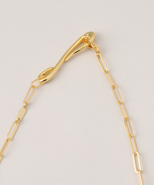 Spick & Span（スピックアンドスパン）の「【Soierie / ソワリー】Lead rope necklace（ネックレス・レディース・ゴールド・FREE）」の3枚目の写真