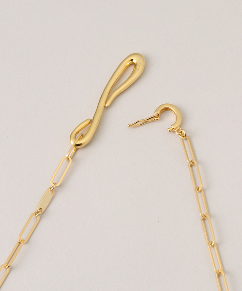 Spick & Span（スピックアンドスパン）の「【Soierie / ソワリー】Lead rope necklace（ネックレス・レディース・ゴールド・FREE）」の4枚目の写真