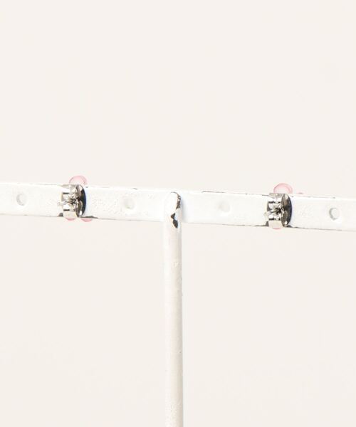 VICKY(ビッキー)の「【KOREAN ITEM】フラワービーズピアス(ピアス(両耳用)・レディース・ピンク/グリーン/オレンジ/パープル・FREE)」の12枚目の写真