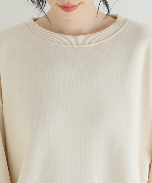 IENA LA BOUCLE(イエナラブークル)の「【BASERANGE/ベースレンジ】MAIN ROUTE スウェット(Tシャツ/カットソー・レディース・アイボリー・FREE)」の5枚目の写真