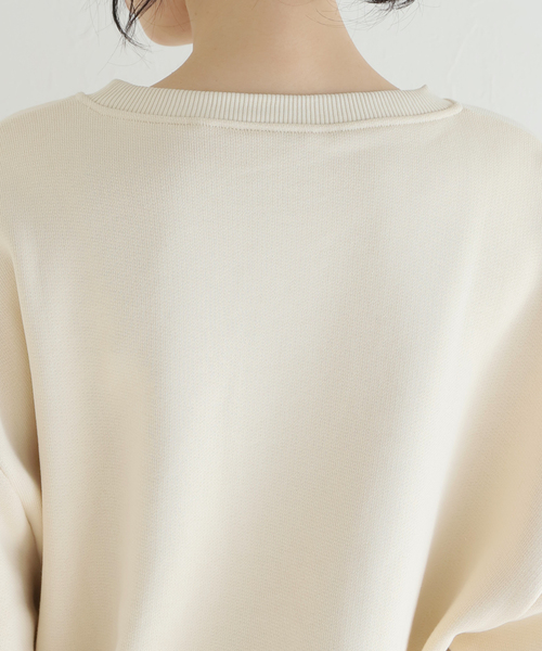 IENA LA BOUCLE(イエナラブークル)の「【BASERANGE/ベースレンジ】MAIN ROUTE スウェット(Tシャツ/カットソー・レディース・アイボリー・FREE)」の6枚目の写真