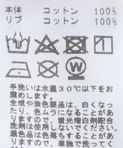 IENA LA BOUCLE(イエナラブークル)の「【BASERANGE/ベースレンジ】MAIN ROUTE スウェット(Tシャツ/カットソー・レディース・アイボリー・FREE)」の12枚目の写真