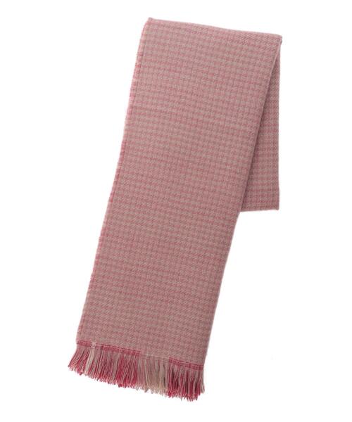 Samansa Mos2（サマンサ モスモス）の「リバーシブルチェックストール（ストール/ショール・レディース・レッド/ネイビー/ベージュ・F）」の21枚目の写真