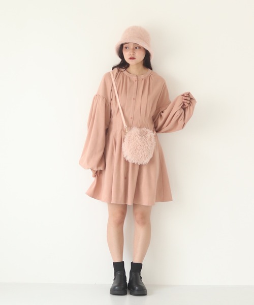 muguet（ミュゲ）の「corset mini op（ワンピース・レディース・アイボリー/ピンク・FREE）」の10枚目の写真