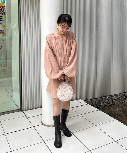 muguet（ミュゲ）の「corset mini op（ワンピース・レディース・アイボリー/ピンク・FREE）」の17枚目の写真