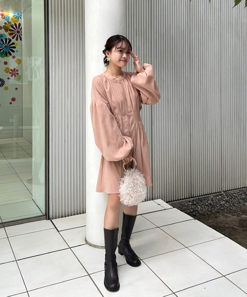 muguet（ミュゲ）の「corset mini op（ワンピース・レディース・アイボリー/ピンク・FREE）」の18枚目の写真