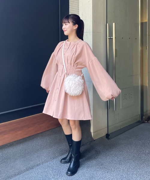 muguet（ミュゲ）の「corset mini op（ワンピース・レディース・アイボリー/ピンク・FREE）」の20枚目の写真