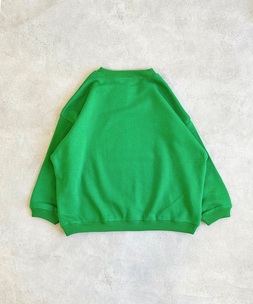 MARKEY'S（マーキーズ）の「【Casper/キャスパー】別注トレーナー（80～140cm）（スウェット・キッズ・レッド/グリーン・130/80/140/110/95/100/120/90）」の4枚目の写真