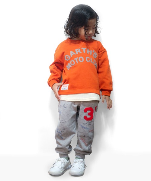 SKAPE（エスケープ）の「ｼﾞｮｶﾞｰﾊﾟﾝﾂ（スウェットパンツ・キッズ・ブラック/グレー・130cm/110cm/120cm/100cm/90cm）」の4枚目の写真