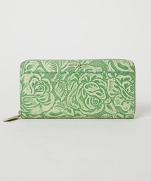 KATHARINE HAMNETT（キャサリンハムネット）の「KATHARINE HAMNETT LONDON/キャサリンハムネットロンドンCRAFT ROSE ラウンドファスナー ロングウォレット（財布）」