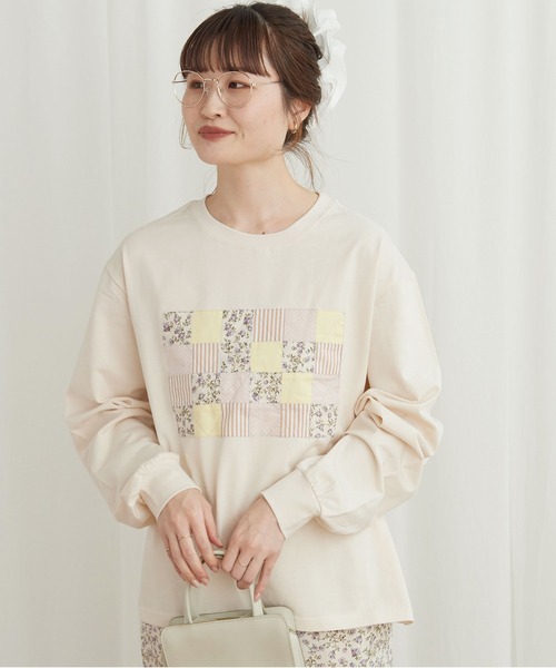 fig London（フィグロンドン）の「○patchwork pullover（Tシャツ