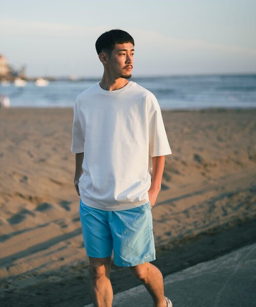 B:MING by BEAMS（ビーミングバイビームス）の「B:MING by BEAMS / ビッグシルエット クルーネック ソリッド Tシャツ「抗菌防臭」（Tシャツ/カットソー・メンズ・ブラウン系その他5/オフホワイト/ブラック・SMALL/MEDIUM/LARGE/X-LARGE）」の14枚目の写真