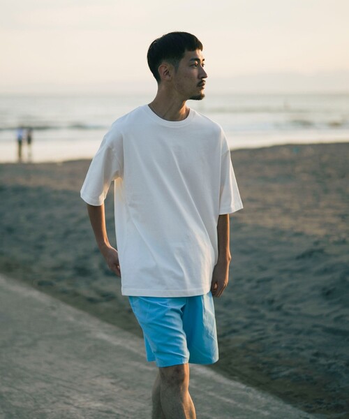 B:MING by BEAMS（ビーミングバイビームス）の「B:MING by BEAMS / ビッグシルエット クルーネック ソリッド Tシャツ「抗菌防臭」（Tシャツ/カットソー・メンズ・ブラウン系その他5/オフホワイト/ブラック・SMALL/MEDIUM/LARGE/X-LARGE）」の15枚目の写真