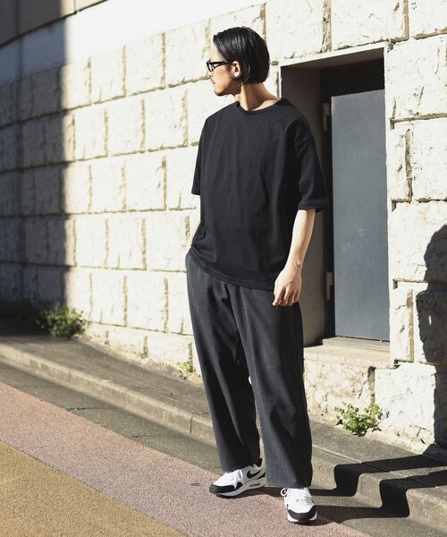 B:MING by BEAMS（ビーミングバイビームス）の「B:MING by BEAMS / ビッグシルエット クルーネック ソリッド Tシャツ「抗菌防臭」（Tシャツ/カットソー・メンズ・ブラウン系その他5/オフホワイト/ブラック・SMALL/MEDIUM/LARGE/X-LARGE）」の20枚目の写真