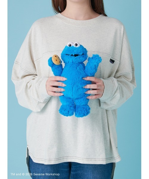 SESAME STREET(セサミストリート)の「ぬいぐるみS クッキーモンスター(おもちゃ・レディース・ブルー・FREE)」の8枚目の写真