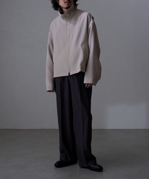 lui's スタンドカラージップブルゾン Lui\u0027s（ルイス）の「スタンドカラージップブルゾン（ブルゾン）」 - WEAR