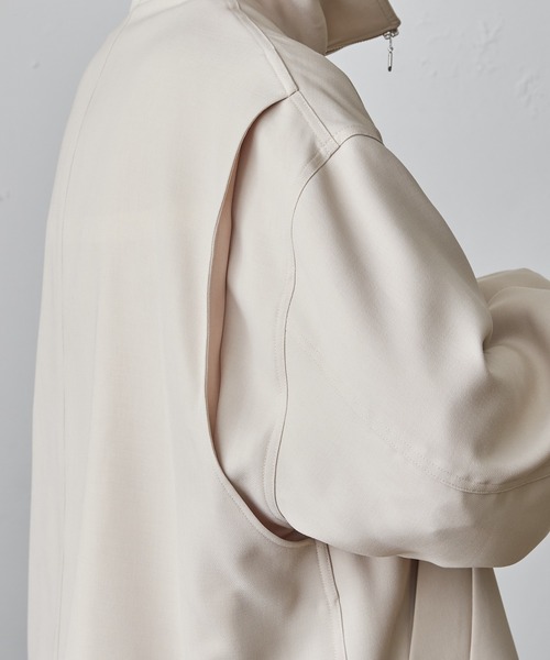 Lui's(ルイス)の「スタンドカラージップブルゾン(ブルゾン・メンズ・ブラック/ベージュ・FREE)」の18枚目の写真