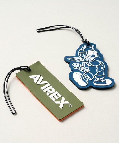AVIREX ノベルティグッズ 2点セット バラ売り可 AVIREX/ラゲッジタグ トムキャット（トラベルグッズ）｜AVIREX