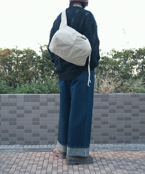 aimoha（アイモハ）の「aimoha men CREW NECK POINTELLE KNIT ポワントール編みニット (SS)（ニット/セーター・メンズ・オフホワイト/ブラック・XXX-LARGE/LARGE/MEDIUM/XX-LARGE/X-LARGE）」の12枚目の写真