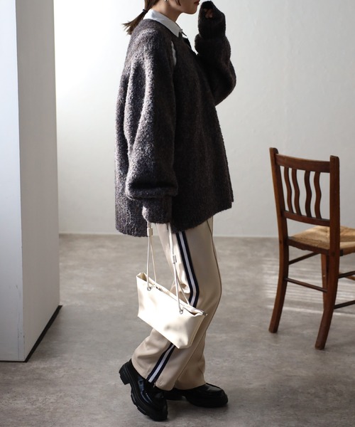 ビンテージトラックパンツ　涙タロンzip Adidas トラックパンツ ジャージ ビンテージ techno 紺 80s