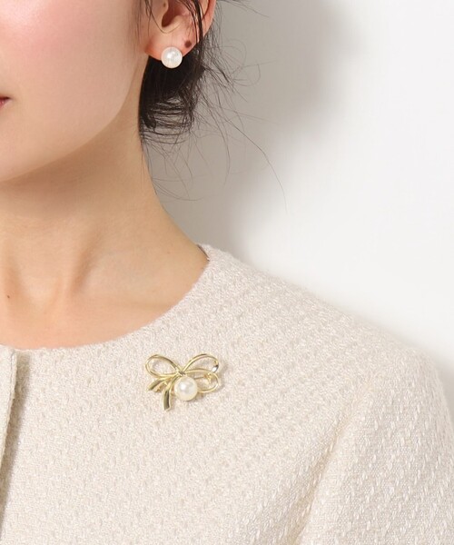 CHIEKO+ egg brooch ブローチ シルバー セレモニー アクセサリー