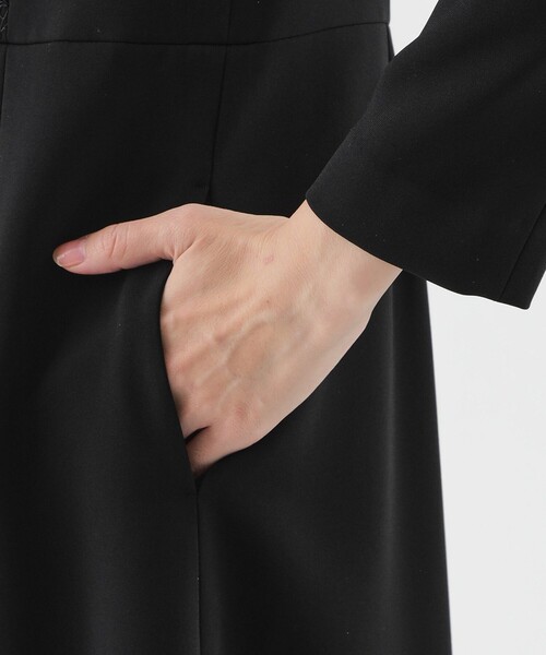 【セール】【L】【ウォッシャブル】ダブルクロスレースコンビワンピース（ワンピース）｜TRANS WORK（トランスワーク） pattayablatt.com