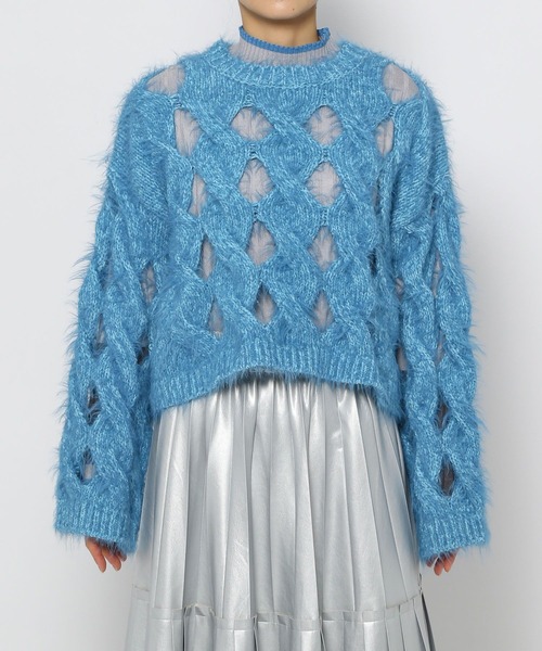 【セール】ホールフェザーニット(HARE)（ニット/セーター）｜HARE（ハレ）