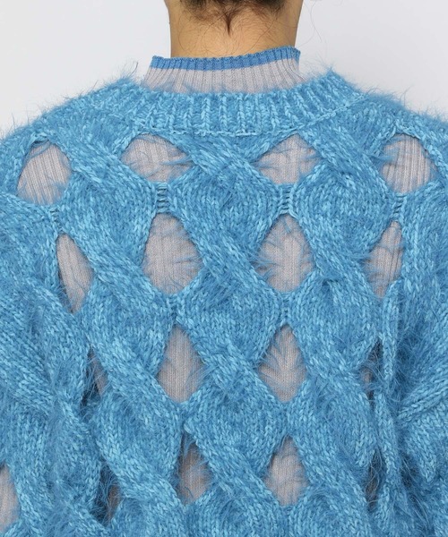 【セール】ホールフェザーニット(HARE)（ニット/セーター）｜HARE（ハレ）