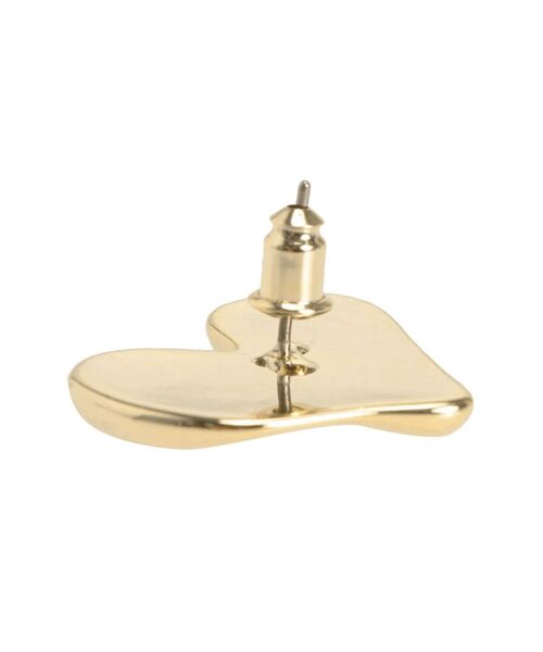 EMODA（エモダ）の「ハートモチーフピアス（ピアス（両耳用）・レディース・シルバー/ゴールド・FREE）」の7枚目の写真