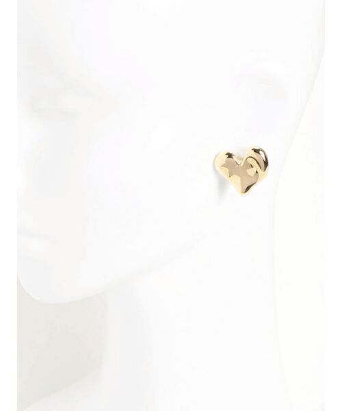 EMODA（エモダ）の「ハートモチーフピアス（ピアス（両耳用）・レディース・シルバー/ゴールド・FREE）」の8枚目の写真