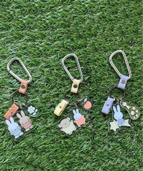 NC:mf ミッフィーカラビナ付きスマートキーホルダー（キーホルダー