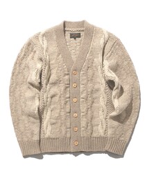 BEAMS PLUS | ヘビー ケーブルパターン カーディガン(カーディガン/ボレロ)