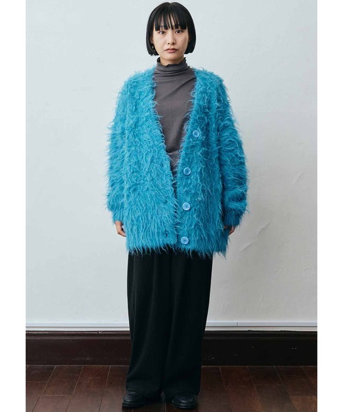 MEDE19F（メデジュウキュウ）の「ＭＥＤＥ１９Ｆ　エアリーな風合いの吸湿発熱コットンハイネックトップス（Tシャツ/カットソー・レディース・チャコールグレー/ブラック/オフホワイト・LARGE/MEDIUM/X-LARGE/XX-LARGE）」の11枚目の写真