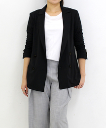 robbem | 【robbem】ジョーゼットジャケット(テーラードジャケット)