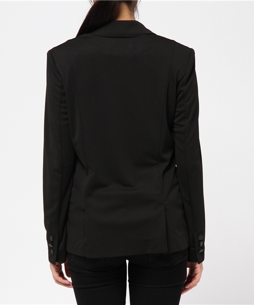 robbem(ロベム)の「【robbem】ジョーゼットジャケット(テーラードジャケット・レディース・ネイビー/ブラック・40/38)」の8枚目の写真