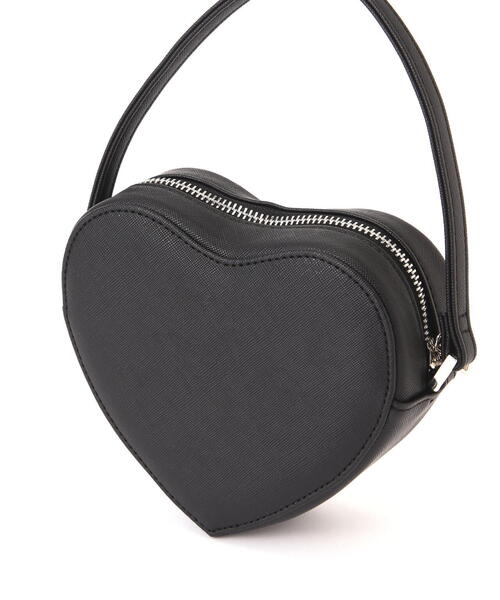 FREE'S MART(フリーズマート)の「◆ハートミニショルダー(ショルダーバッグ・レディース・ピンク/シルバー/ブラック・フリ-)」の9枚目の写真