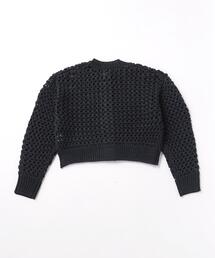 6（ロク）の「＜6(ROKU)＞メッシュカーディガン（カーディガン