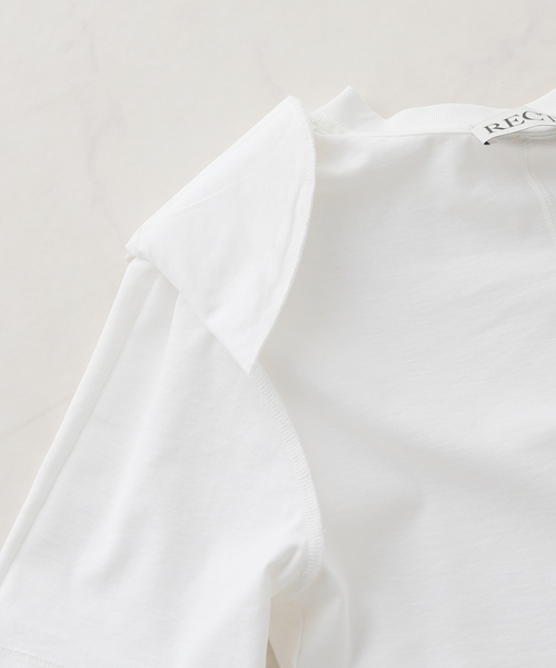 セール】【RECTO/レクト】RC PAD DETAIL COTTON Tシャツ（T