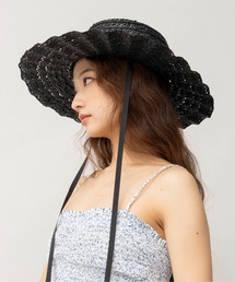 Casselini | Casselini(キャセリーニ)透かしなみなみハット(ハット)