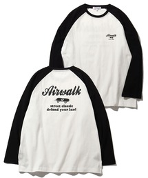 【AIRWALK/エアウォーク】アートワークデザイン ラグラン ロングスリーブTシャツ