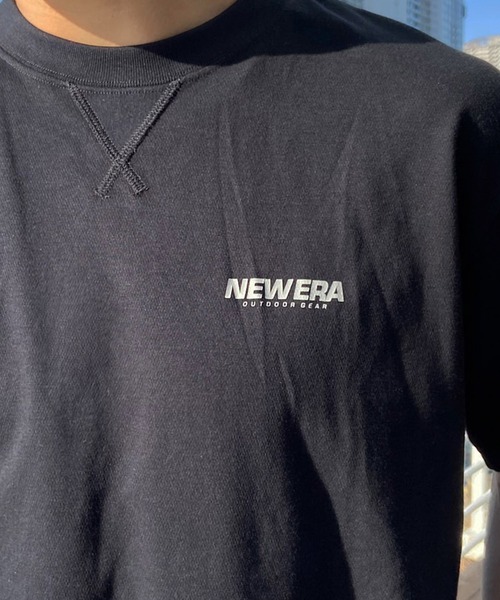 NEW ERA(ニューエラ)の「NEW ERA/ニューエラ 半袖Tシャツ バックプリント 吸汗速乾 14109973/14109974(Tシャツ/カットソー・メンズ・ブラック/ホワイト・XL/L/M)」の22枚目の写真
