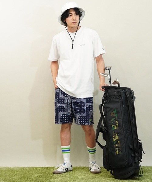 NEW ERA(ニューエラ)の「NEW ERA/ニューエラ 半袖Tシャツ バックプリント 吸汗速乾 14109973/14109974(Tシャツ/カットソー・メンズ・ブラック/ホワイト・XL/L/M)」の8枚目の写真