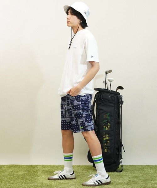 NEW ERA(ニューエラ)の「NEW ERA/ニューエラ 半袖Tシャツ バックプリント 吸汗速乾 14109973/14109974(Tシャツ/カットソー・メンズ・ブラック/ホワイト・XL/L/M)」の9枚目の写真