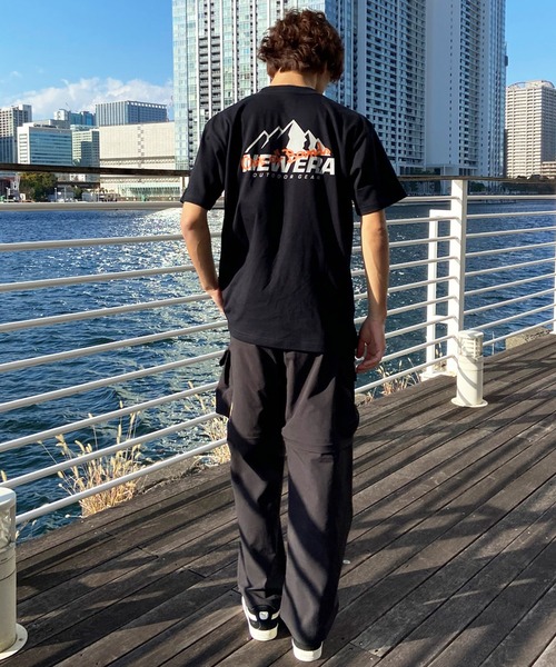 NEW ERA(ニューエラ)の「NEW ERA/ニューエラ 半袖Tシャツ バックプリント 吸汗速乾 14109973/14109974(Tシャツ/カットソー・メンズ・ブラック/ホワイト・XL/L/M)」の20枚目の写真