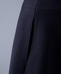 BLAMINK（ブラミンク）の「バックジップトラぺーズスカート（スカート