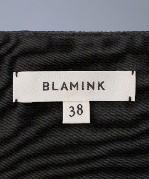 専用 ブラミンク バックジップトラペーズスカート BLAMINK（ブラミンク）の「バックジップトラぺーズスカート