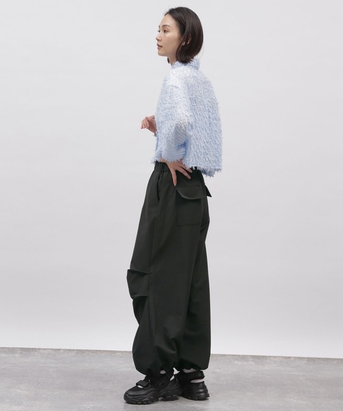 LAKOLE（ラコレ）の「ユーティリティーパンツ / 102918（その他パンツ・レディース・ブラック/アイボリー/ブルー・SMALL/MEDIUM）」の6枚目の写真