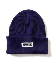 HOMEGAME（ホームゲーム）の「HOMEGAME ホームゲーム・ロングビーニー ニットキャップ ［LONG BEANIE HG241402］（ニットキャップ/ビーニー）」