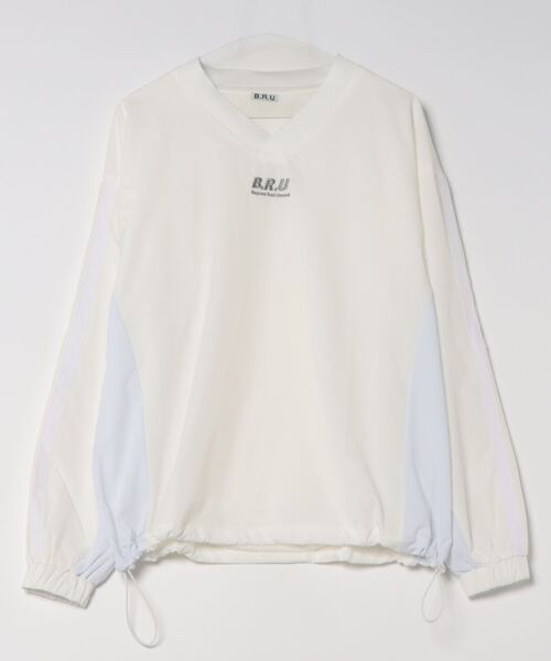 1回着用　オシャレなゲームシャツ　スコートセットアップ　M セールユニフォームナイロンプルオーバー ⁄ スポーティープル